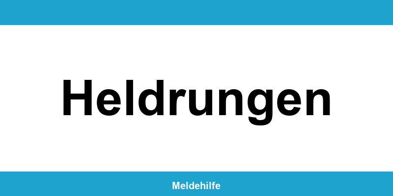 Einwohnermeldeamt Heldrungen – Termin online und Kontakt