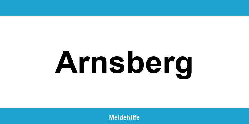 Einwohnermeldeamt Arnsberg – Termin online und Kontakt