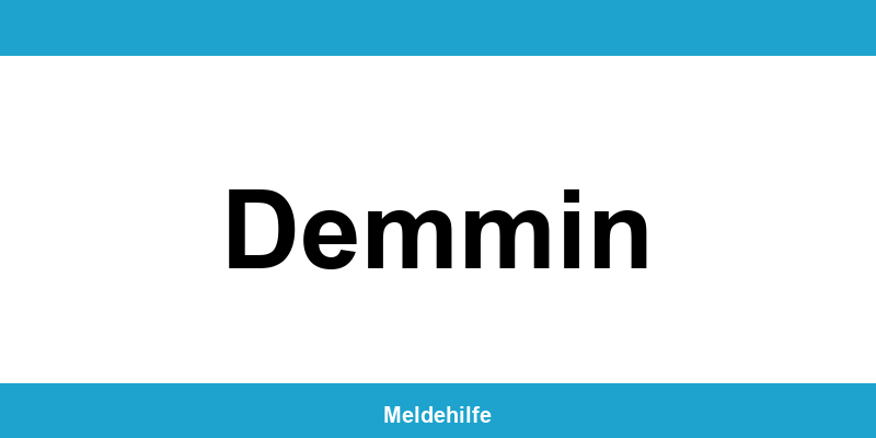 Einwohnermeldeamt Demmin – Termin online und Kontakt
