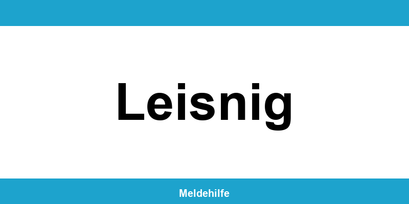 Einwohnermeldeamt Leisnig – Termin online und Kontakt