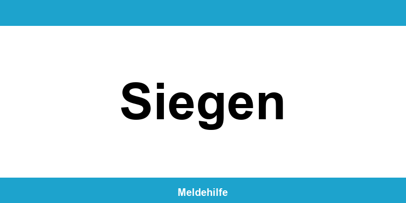 Einwohnermeldeamt Siegen – Termin online und Kontakt