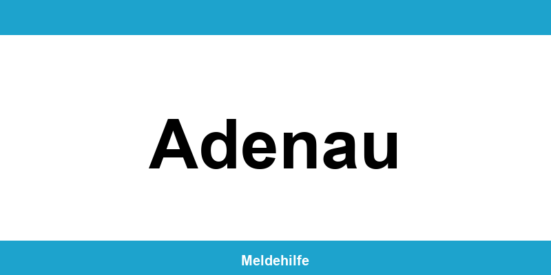 Einwohnermeldeamt Adenau – Termin online und Kontakt