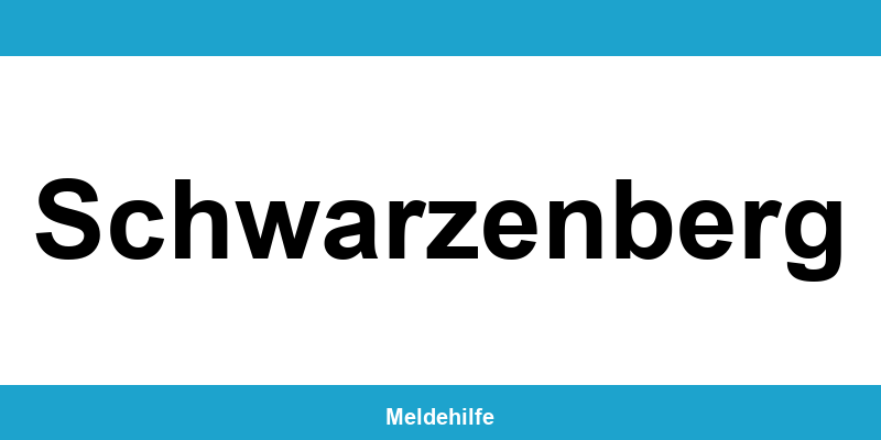 Einwohnermeldeamt Schwarzenberg – Termin online und Kontakt