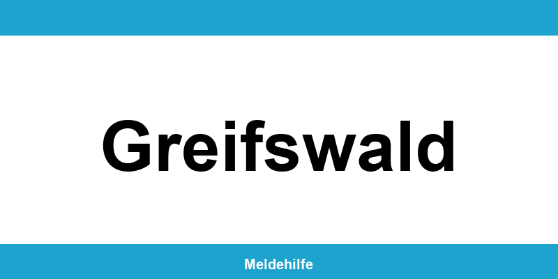 Einwohnermeldeamt Greifswald – Termin online und Kontakt
