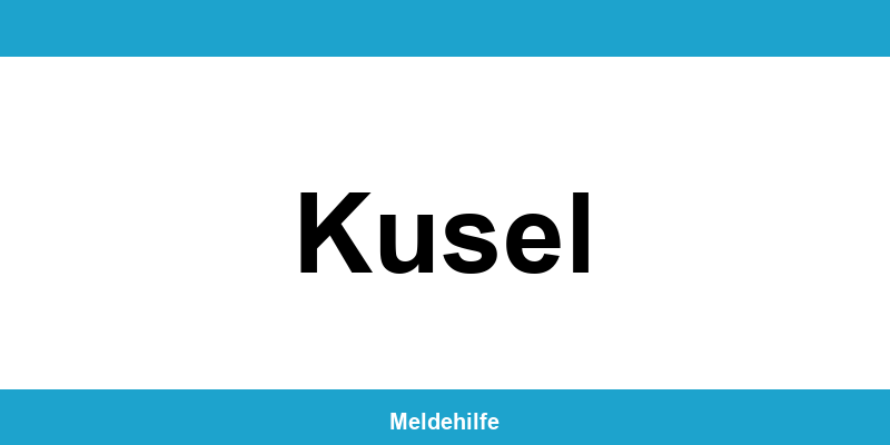 Einwohnermeldeamt Kusel – Termin online und Kontakt