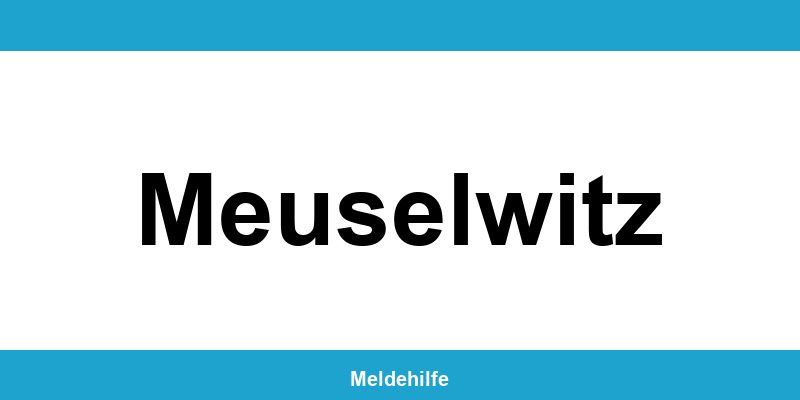 Einwohnermeldeamt Meuselwitz – Termin online und Kontakt