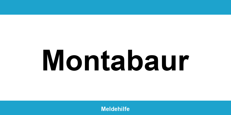 Einwohnermeldeamt Montabaur – Termin online und Kontakt