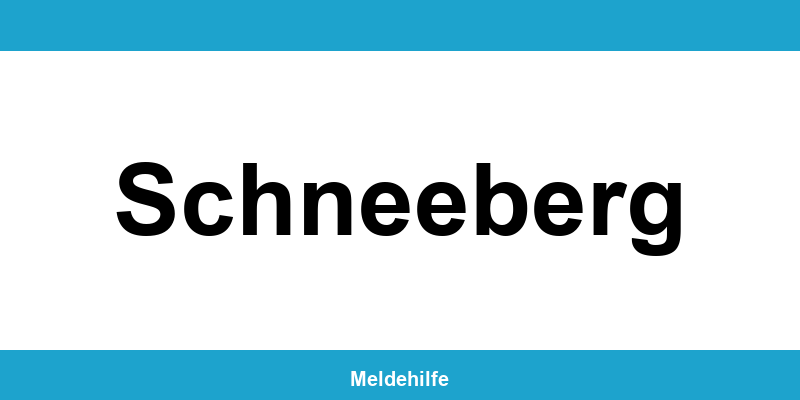 Einwohnermeldeamt Schneeberg – Termin online und Kontakt