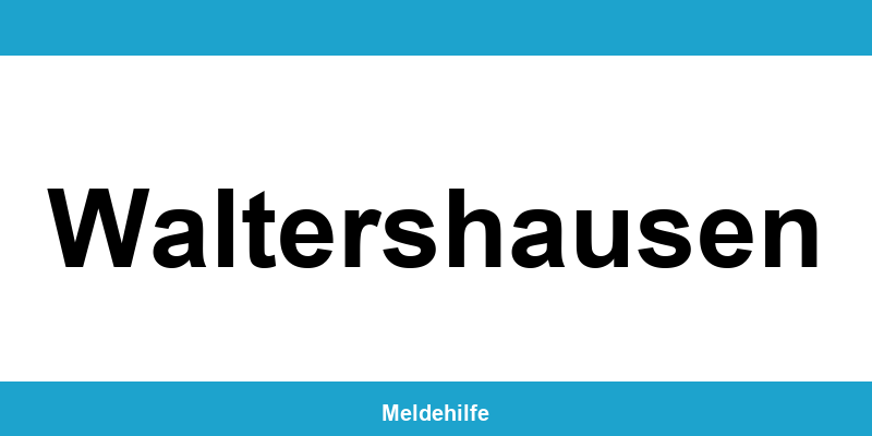 Einwohnermeldeamt Waltershausen – Termin online und Kontakt
