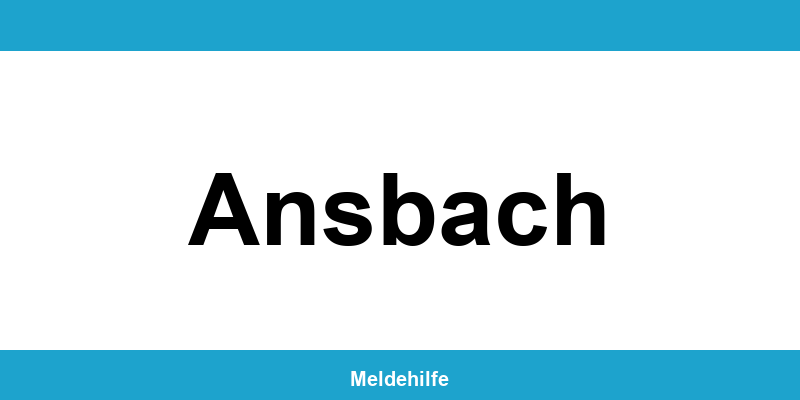 Einwohnermeldeamt Ansbach – Termin online und Kontakt