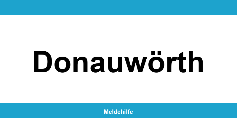 Einwohnermeldeamt Donauwörth – Termin online und Kontakt