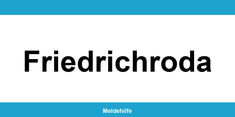 Einwohnermeldeamt Friedrichroda – Termin online und Kontakt