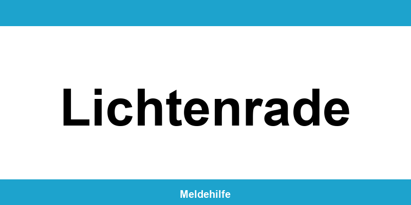 Einwohnermeldeamt Lichtenrade – Termin online und Kontakt