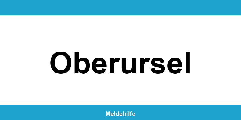 Einwohnermeldeamt Oberursel – Termin online und Kontakt