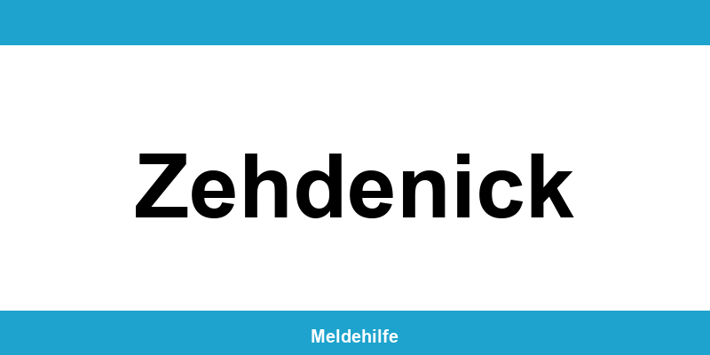 Einwohnermeldeamt Zehdenick – Termin online und Kontakt