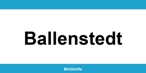 Einwohnermeldeamt Ballenstedt – Termin online und Kontakt