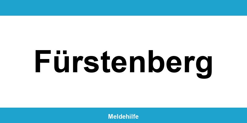 Einwohnermeldeamt Fürstenberg – Termin online und Kontakt