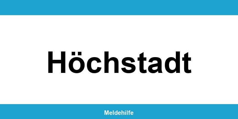 Einwohnermeldeamt Höchstadt – Termin online und Kontakt