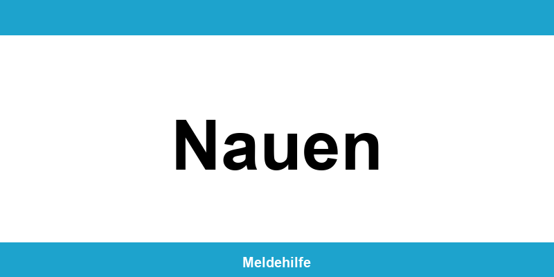 Einwohnermeldeamt Nauen – Termin online und Kontakt