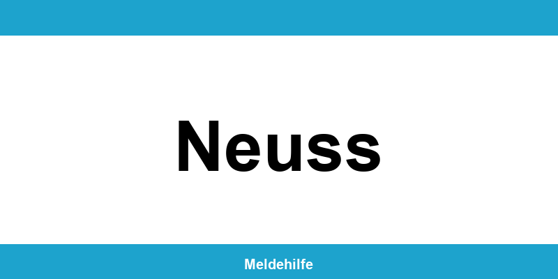 Einwohnermeldeamt Neuss – Termin online und Kontakt