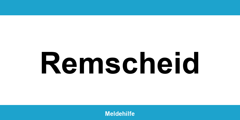 Einwohnermeldeamt Remscheid – Termin online und Kontakt