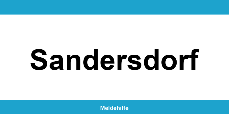 Einwohnermeldeamt Sandersdorf – Termin online und Kontakt