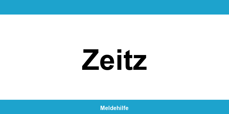 Einwohnermeldeamt Zeitz – Termin online und Kontakt